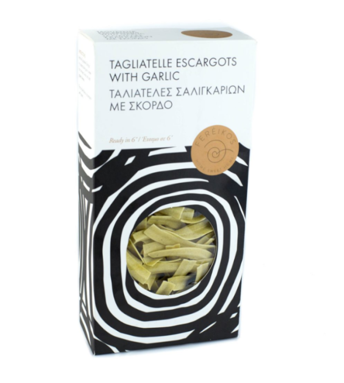 -330g Ταλιατέλες σαλιγκαριών, σκόρδο & μαϊντανό 330g -Φερέϊκος- - Image 1