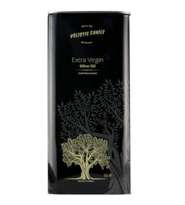 Ελαιόλαδο Πηλίου-Έξτρα Παρθένο Ελαιόλαδο 5lt - Οικογένεια Βολιώτη - Image 1