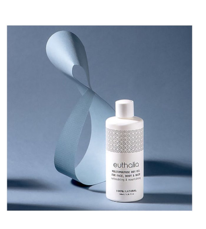 Πολυχρηστικό ξηρό λάδι μασάζ 100ml -euthalia- - Image 2