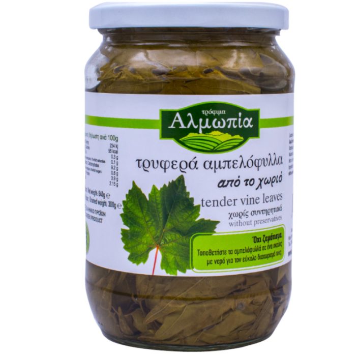 Αμπελόφυλλα 640γρ/300γρ  -Αλμωπία- - Image 1