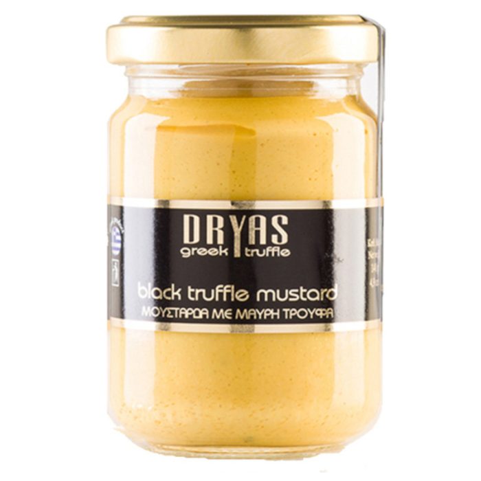 ΜΟΥΣΤΑΡΔΑ Μ Ε ΤΡΟΥΔΑ ΤΕΛΙΚΟ------- Dryas Μουστάρδα με Μαύρη Τρούφα 140gr - Image 1