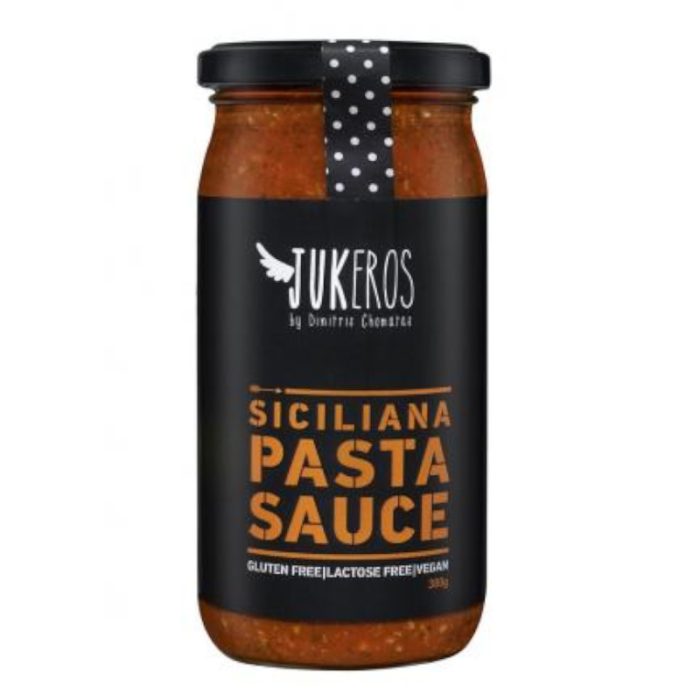 Σάλτσα Siciliana Ντομάτας Με Μελιτζάνα 360gr -jukeros- - Image 1