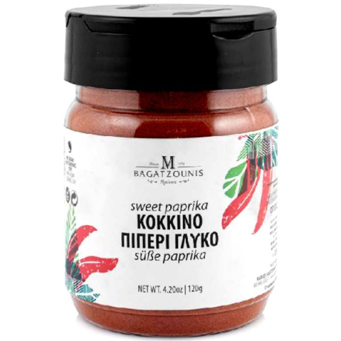 Κόκκινο Πιπέρι Γλυκό 160 asta pet βάζο 120γρ -Μπαγκατζούνης- - Image 1