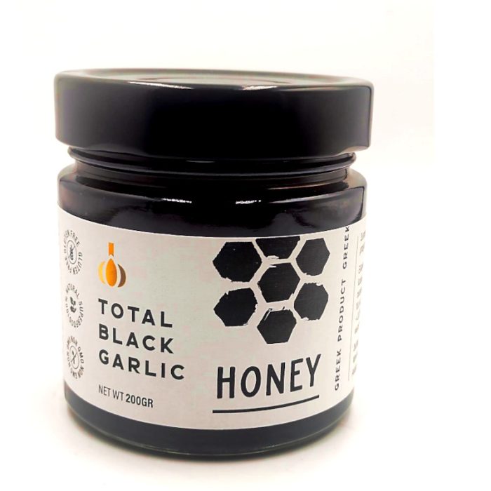 Μέλι με Μαύρο Σκόρδο 200γρ -Downvillage- - Image 1