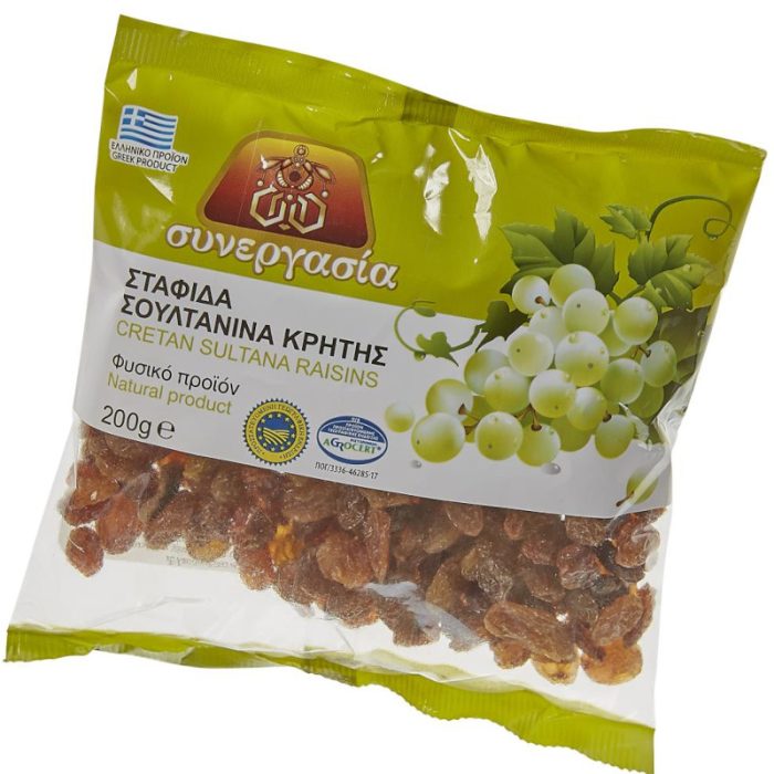 ΣΤΑΦΙΔΑ-------ΤΕΛΙΚΟ----- Σταφίδα Σουλτανίνα Κρήτης ΠΟΠ 200gr -Συνεργασία- - Image 1