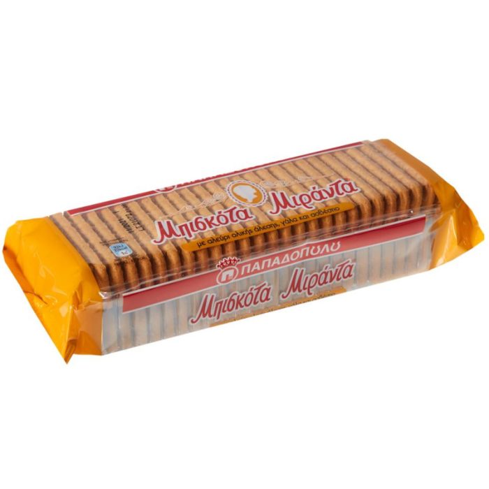 Μπισκότα Μιράντα Ολικής 270gr -Παπαδοπούλου- - Image 1