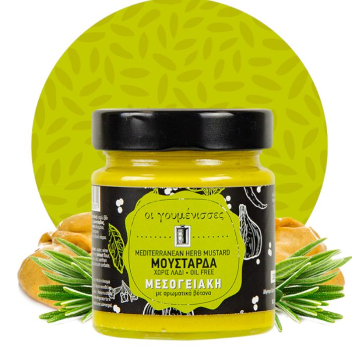 09090909 Μουστάρδα Μεσογειακή 210γρ -Γουμένισσες- - Image 1