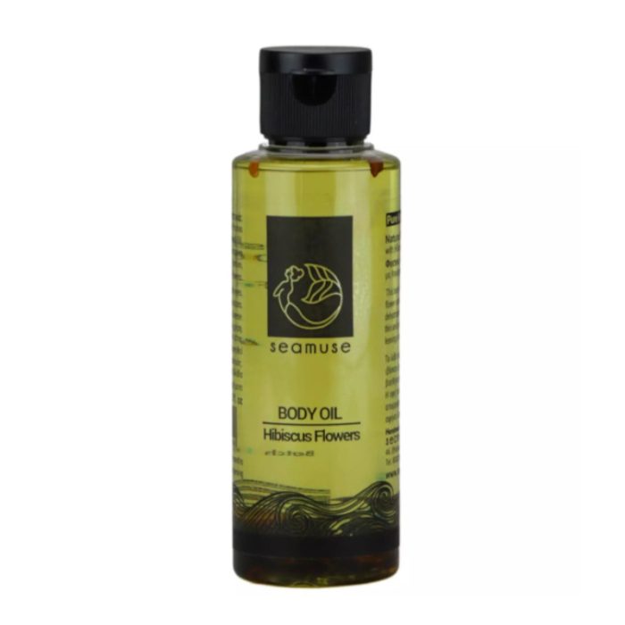 Λάδι σώματος για ξηρό δέρμα με άνθη ιβίσκου 125ml -seamuse- - Image 1