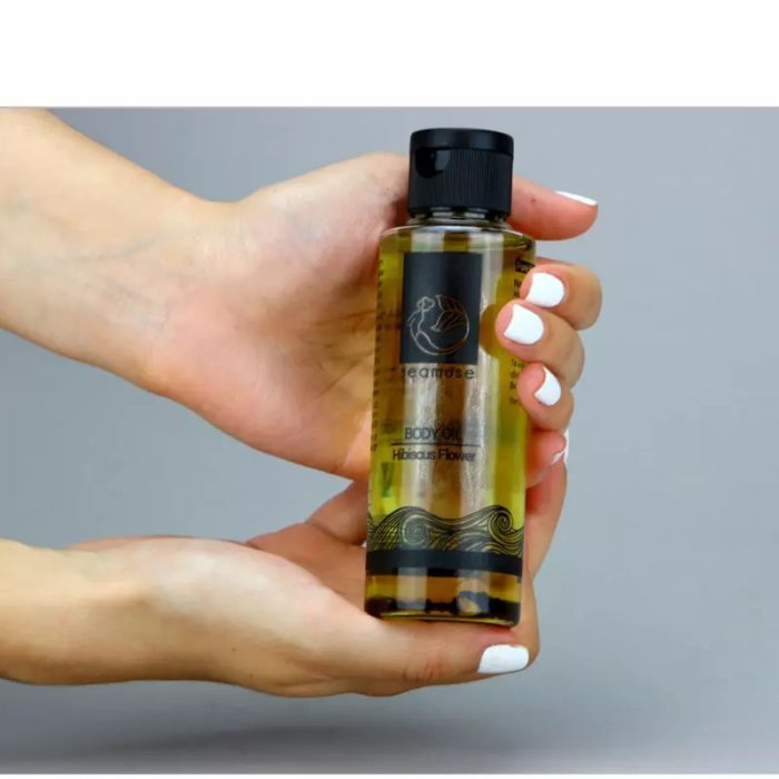 Λάδι σώματος για ξηρό δέρμα με άνθη ιβίσκου 125ml -seamuse- - Image 2
