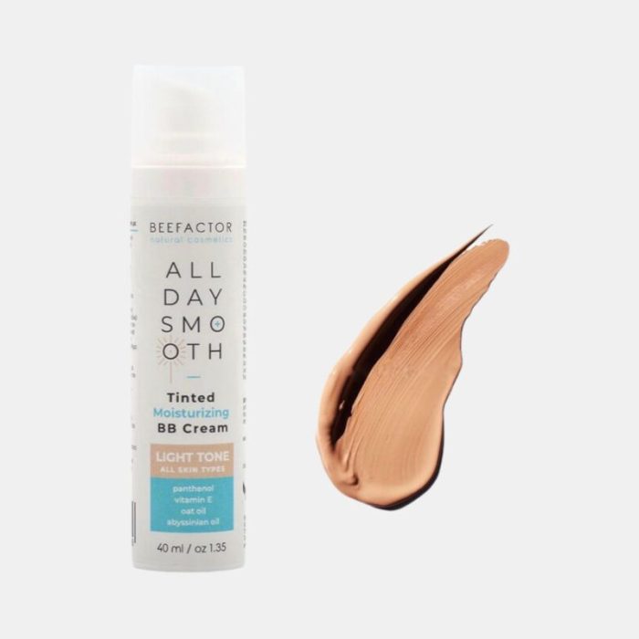 Ενυδατική Κρέμα με Χρώμα Ανοιχτή Απόχρωση / BB Cream Light Tone – 40ml -bee factor- - Image 2