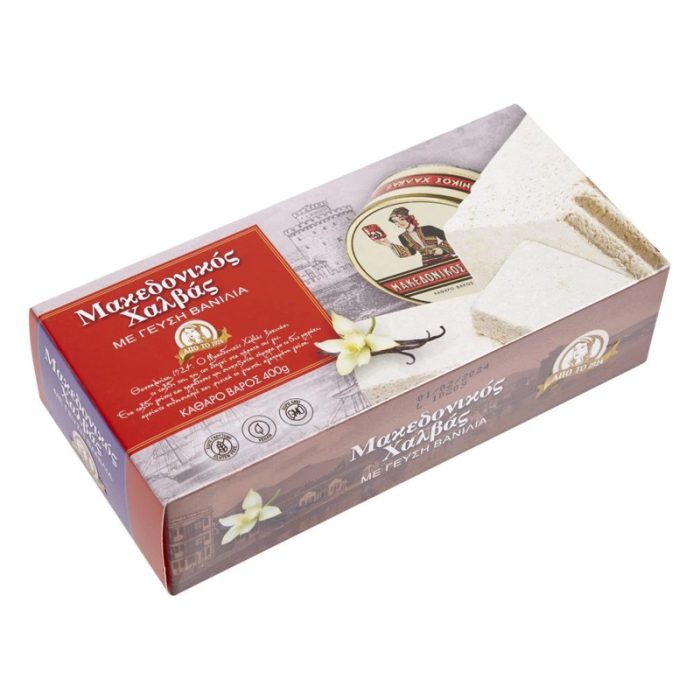 Χαίτογλου Μακεδονικός Χαλβάς Βανίλια 400gr - Image 2