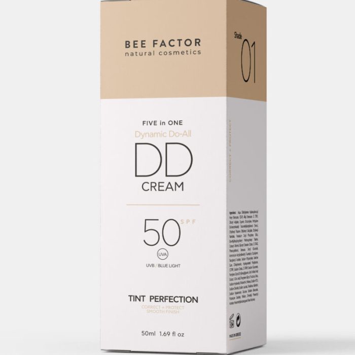5σε1 DD Κρέμα Προσώπου SPF50 – Απόχρωση 01 -bee factor- - Image 2