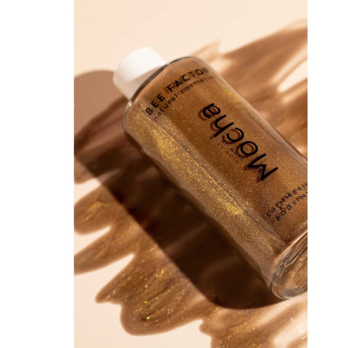 Glow Up Mocha / Shimmering Body Milk – 100ml -bee factor- - Image 2