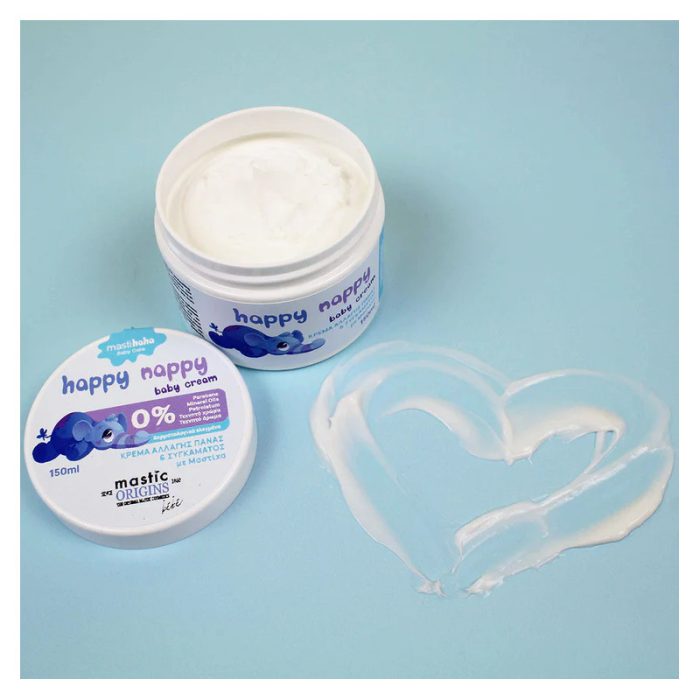 HAPPY NAPPY Κρέμα αλλαγής πάνας και συγκάματος 150ml | mastic origins - Image 2