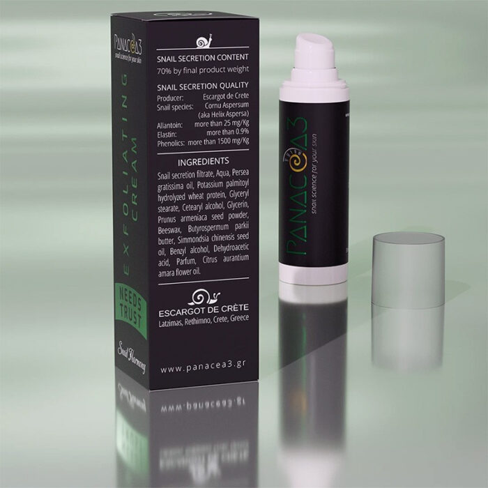 Απολεπιστική κρέμα από έκκριμα σαλιγκαριού Snail Harmony -panacea3- - Image 2