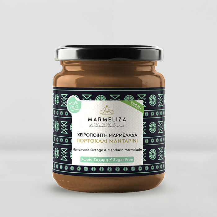 μμκκ Μαρμελαδα Πορτοκαλι-Μανταρινι 280γρ -Μαρμελίζα- - Image 1