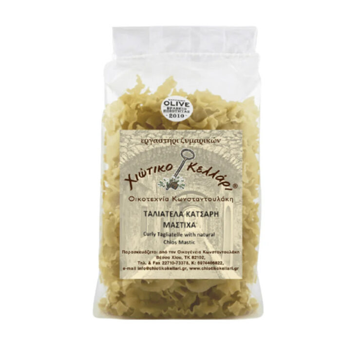 Ταλιατέλα με Μαστίχα 500g ΧΙΩΤΙΚΟ ΚΕΛΛΑΡΙ - Image 1