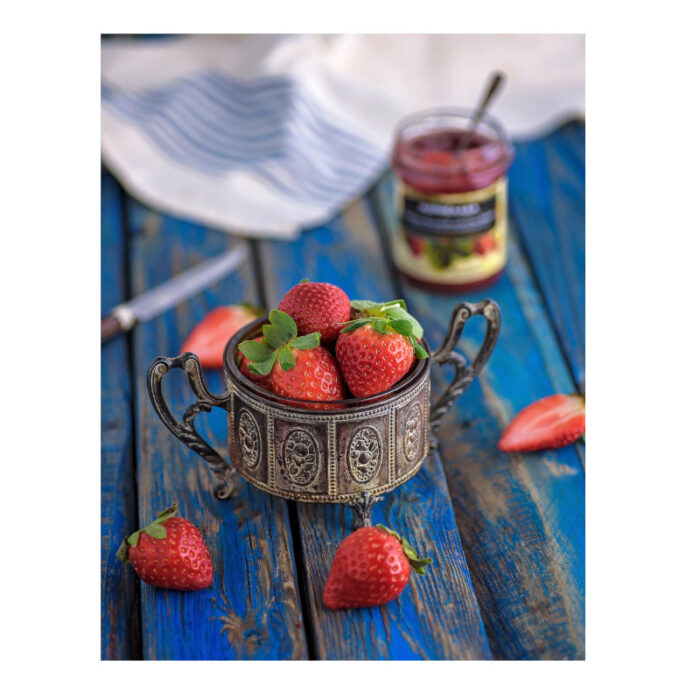 Μαρμελάδα Φράουλα με Μαστίχα Χωρίς Ζάχαρη 230g -Masticha shop- - Image 3